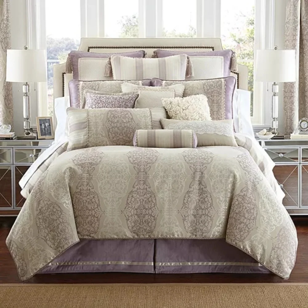 Waterford Fine Linens Sienna  Beautiful Queen Duvet Cover
